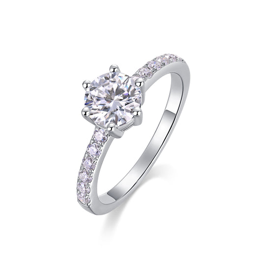 MOISSANITE ENGAGEMENT RING