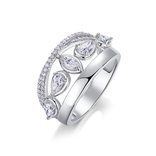 MOISSANITE STATEMENT RING