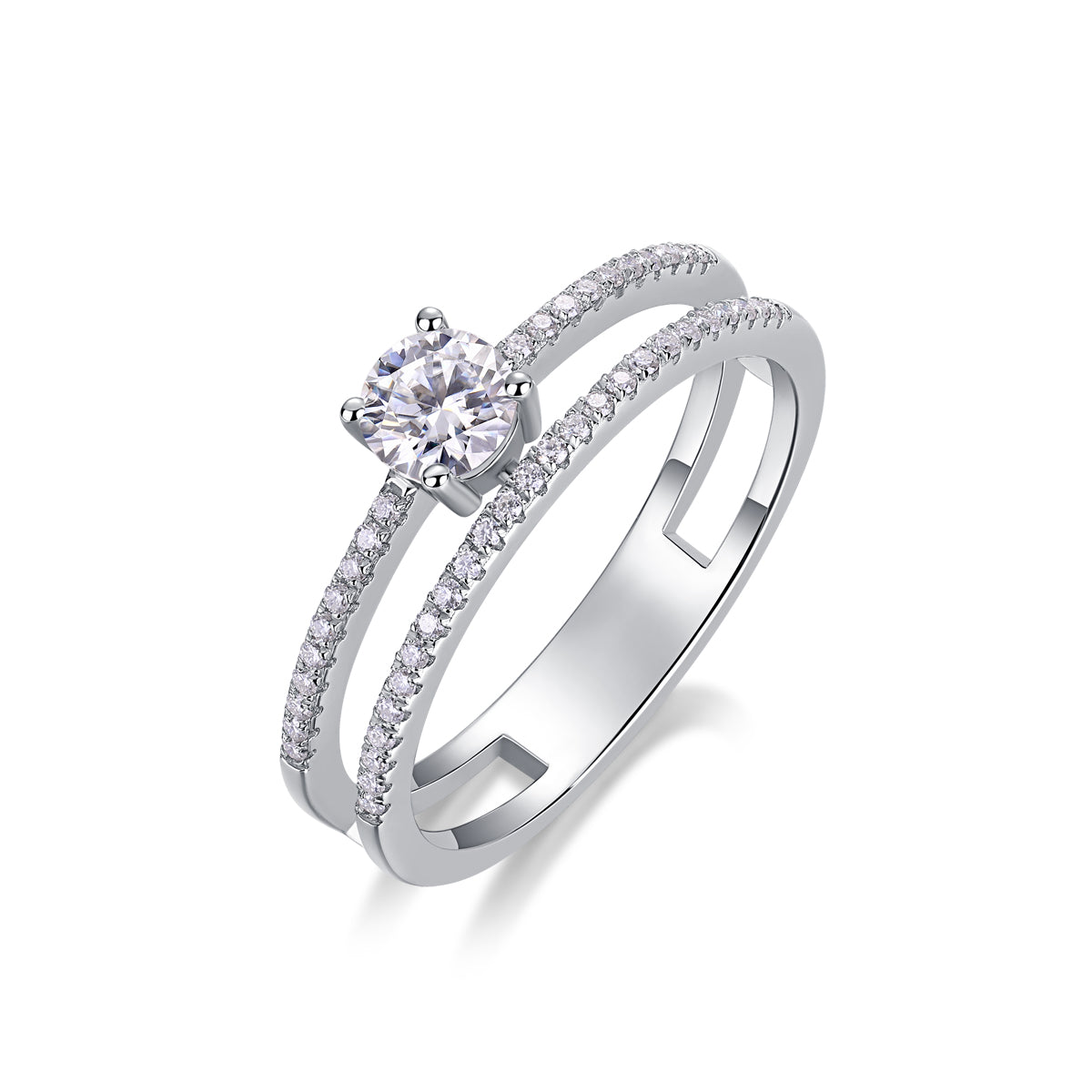 MOISSANITE ENGAGEMENT RING